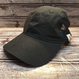 Carhartt Black Mesh Back Trucker Hat